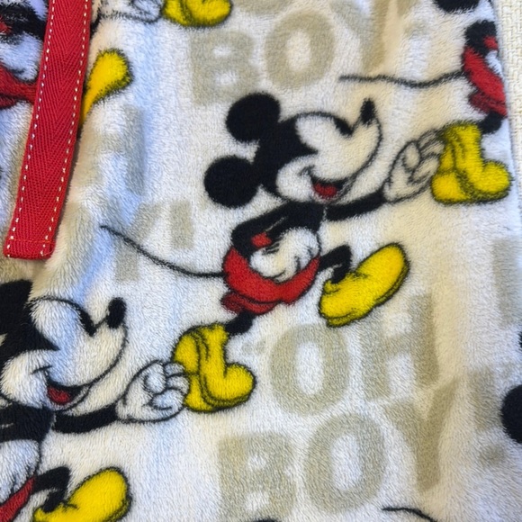 Disney Red and White Mickey Mouse Pajama Bottoms - Picture 5 of 6